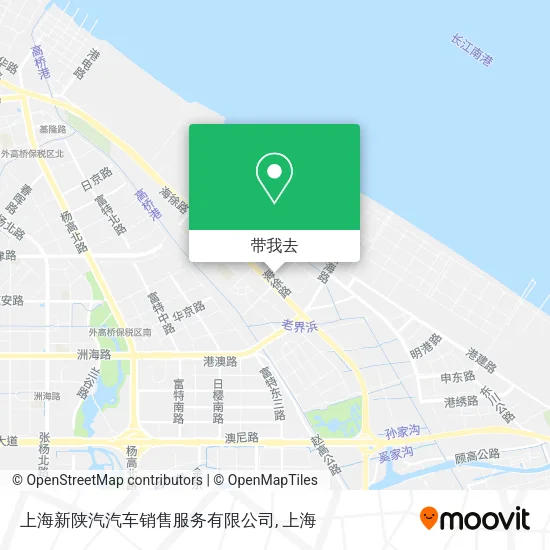 上海新陕汽汽车销售服务有限公司地图