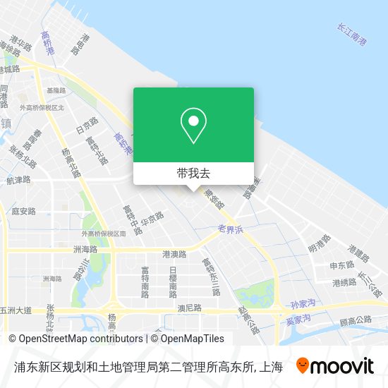 浦东新区规划和土地管理局第二管理所高东所地图