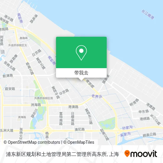 浦东新区规划和土地管理局第二管理所高东所地图