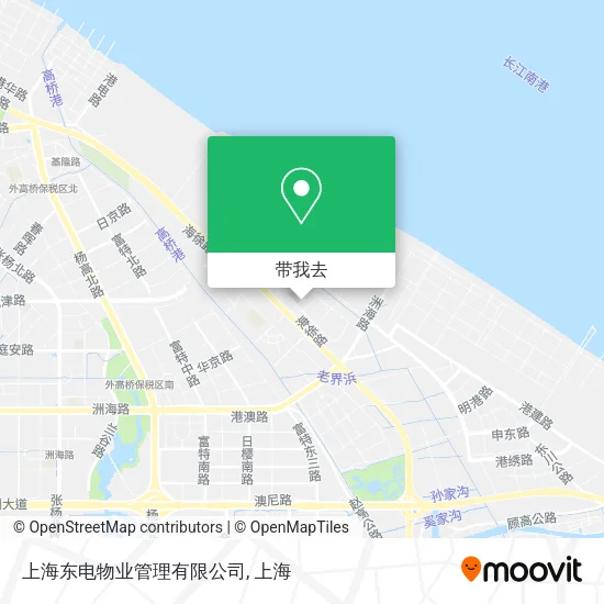 上海东电物业管理有限公司地图