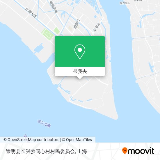 崇明县长兴乡同心村村民委员会地图