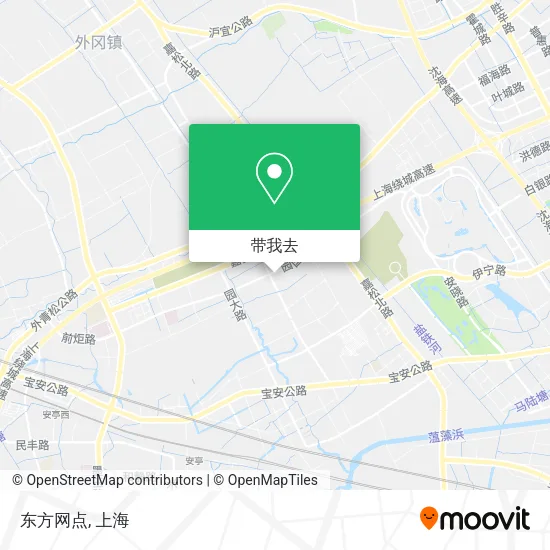 东方网点地图