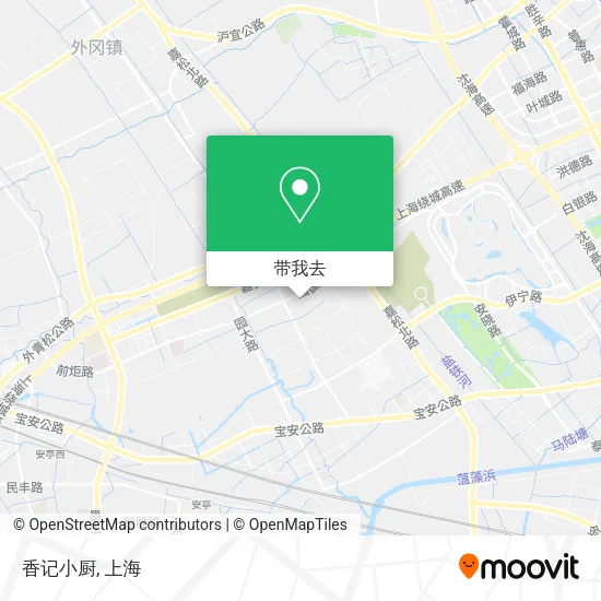 香记小厨地图