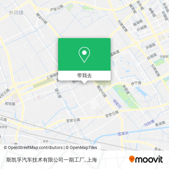 斯凯孚汽车技术有限公司一期工厂地图