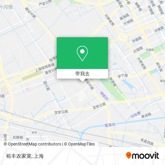裕丰农家菜地图