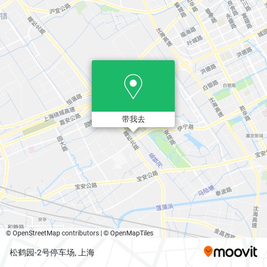 松鹤园-2号停车场地图