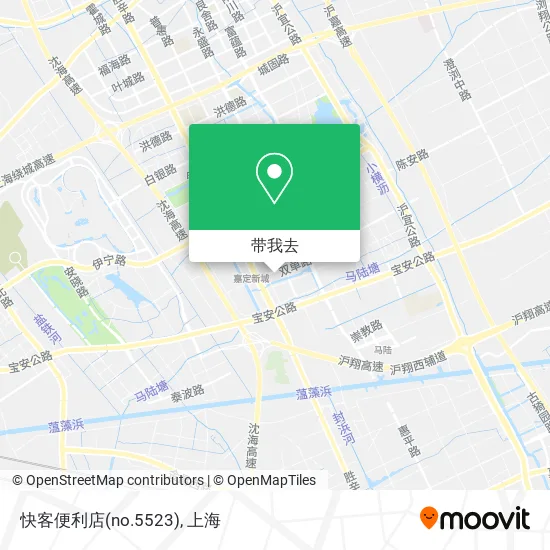 快客便利店(no.5523)地图