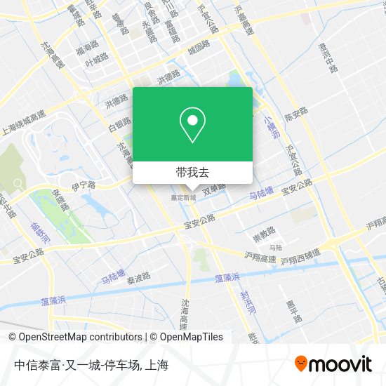 中信泰富·又一城-停车场地图