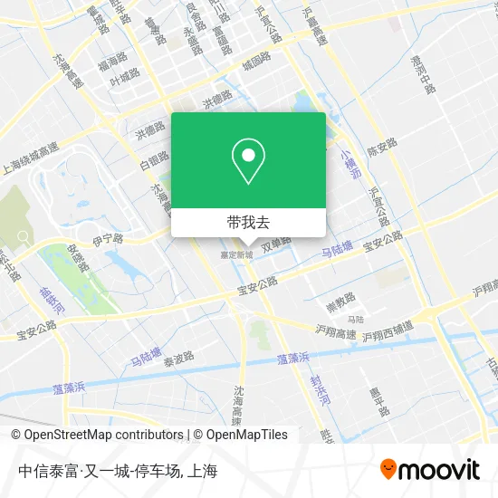 中信泰富·又一城-停车场地图