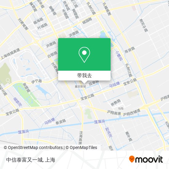 中信泰富又一城地图