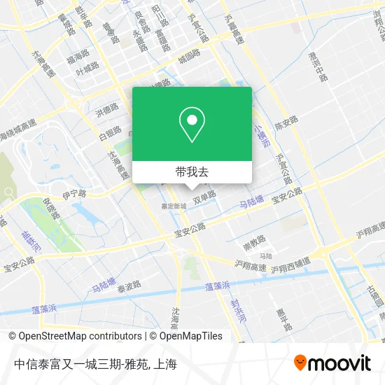 中信泰富又一城三期-雅苑地图