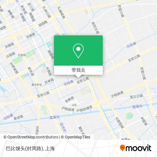 巴比馒头(封周路)地图