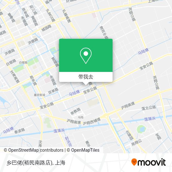 乡巴佬(裕民南路店)地图