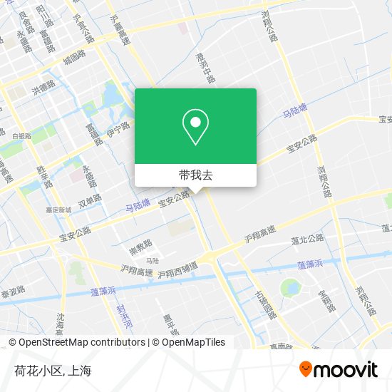 荷花小区地图