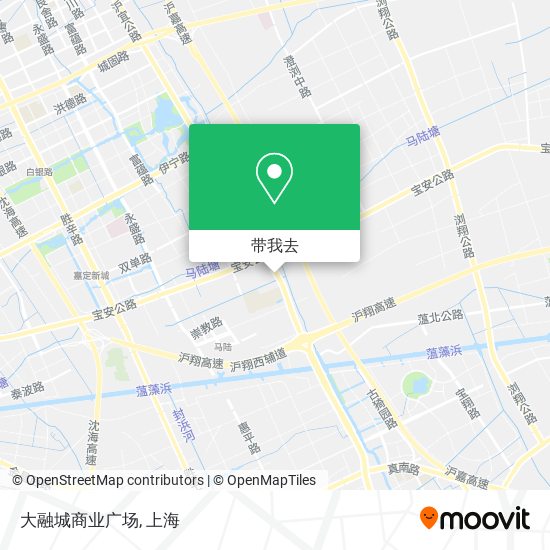 大融城商业广场地图