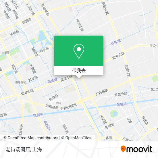 老街汤圆店地图