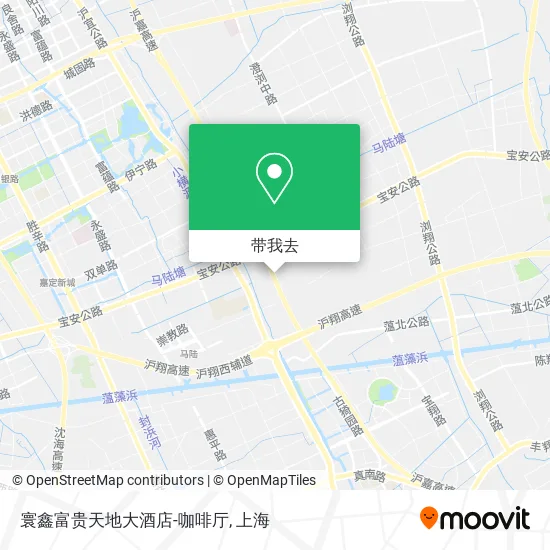 寰鑫富贵天地大酒店-咖啡厅地图