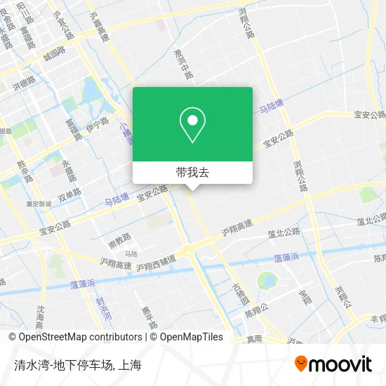 清水湾-地下停车场地图