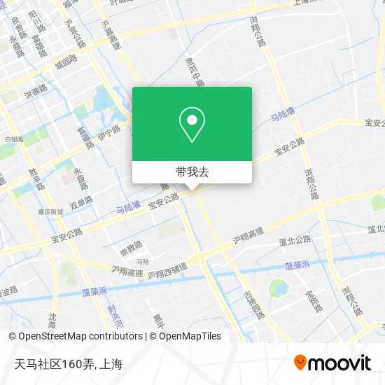 天马社区160弄地图