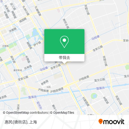 惠民(塘街店)地图