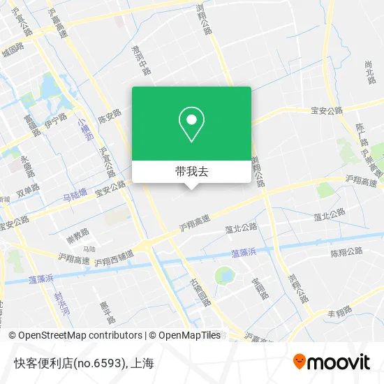 快客便利店(no.6593)地图