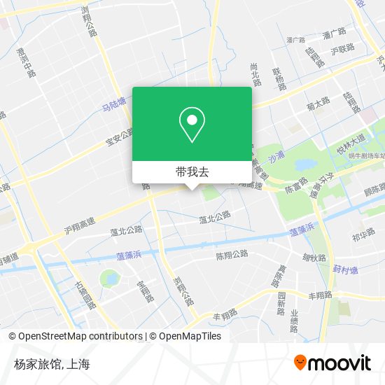 杨家旅馆地图