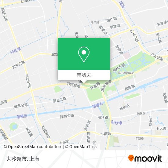 大沙超市地图