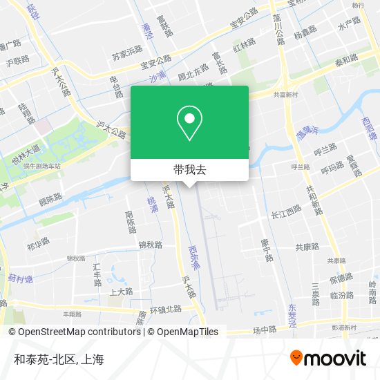 和泰苑-北区地图