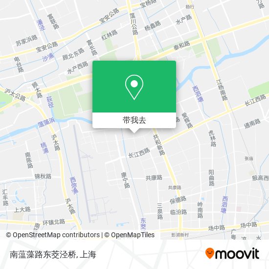 南蕰藻路东茭泾桥地图