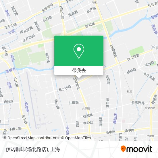 伊诺咖啡(场北路店)地图