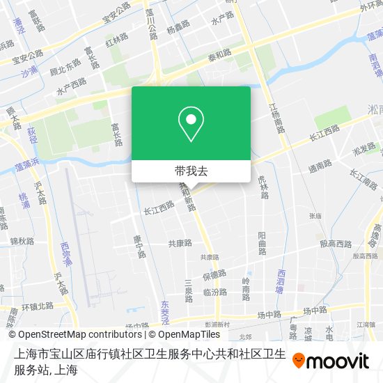 上海市宝山区庙行镇社区卫生服务中心共和社区卫生服务站地图
