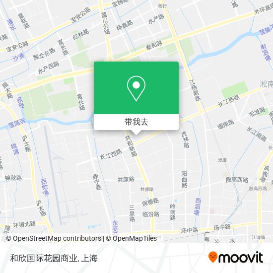 和欣国际花园商业地图