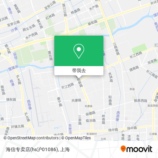 海信专卖店(hs沪01086)地图