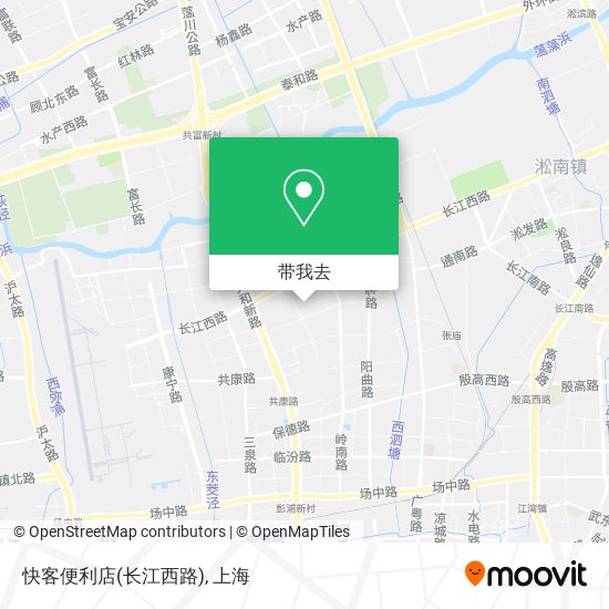 快客便利店(长江西路)地图