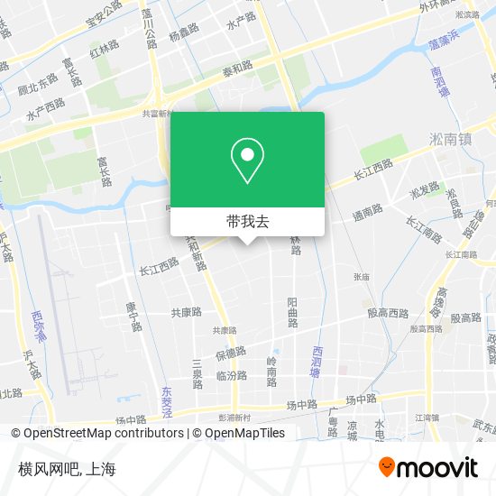 横风网吧地图