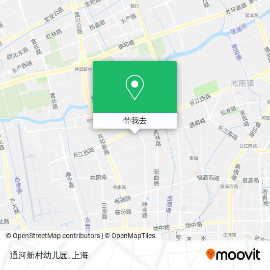 通河新村幼儿园地图