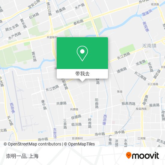 崇明一品地图