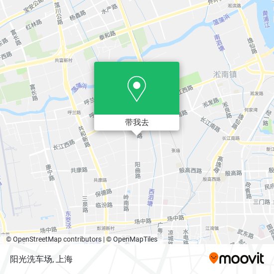阳光洗车场地图