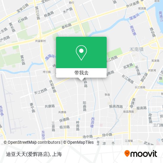 迪亚天天(爱辉路店)地图