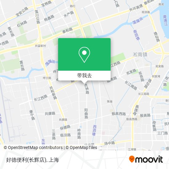 好德便利(长辉店)地图