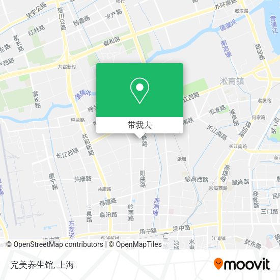 完美养生馆地图