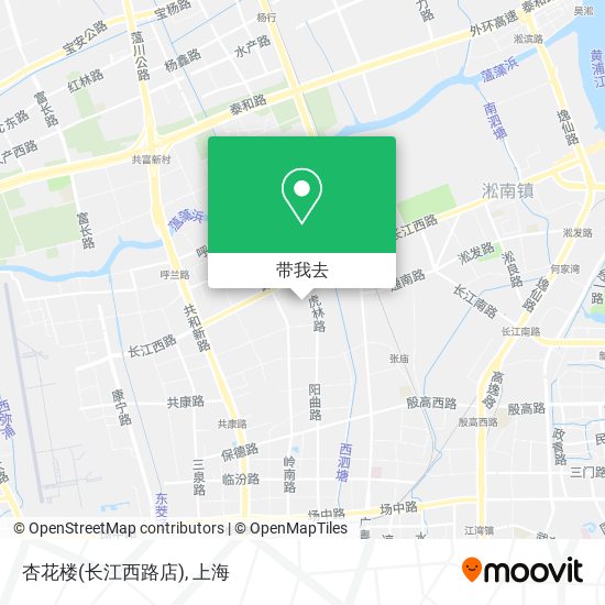 杏花楼(长江西路店)地图