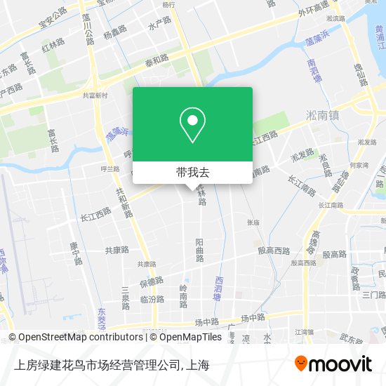 上房绿建花鸟市场经营管理公司地图