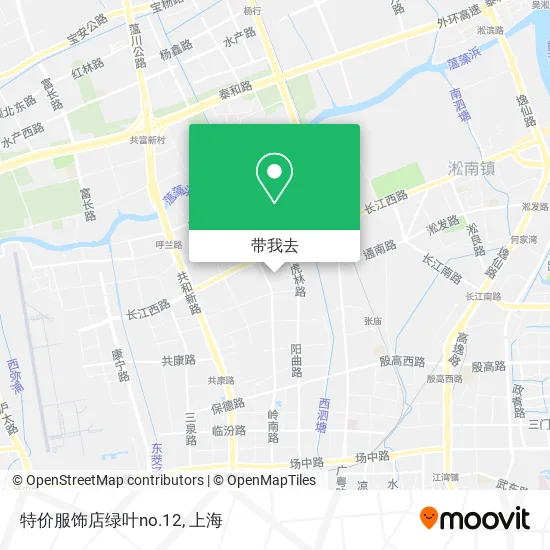 特价服饰店绿叶no.12地图