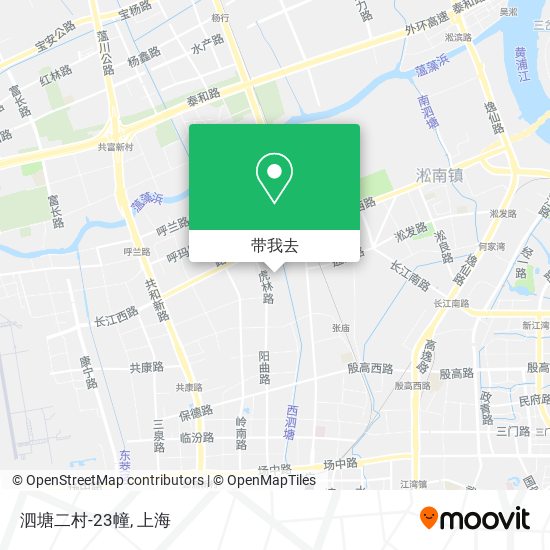 泗塘二村-23幢地图