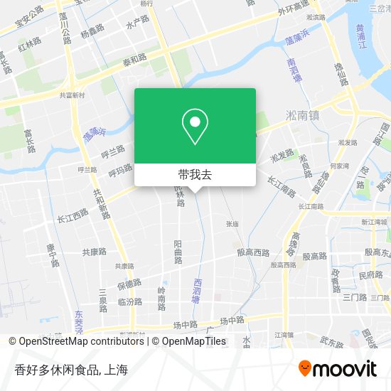 香好多休闲食品地图