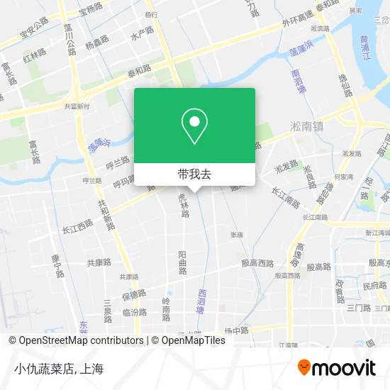 小仇蔬菜店地图