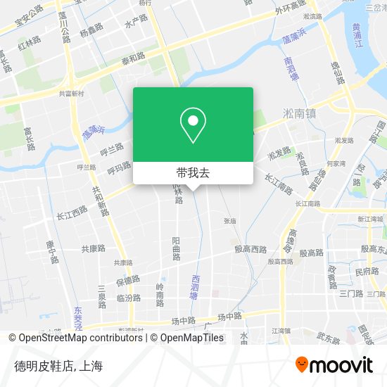 德明皮鞋店地图