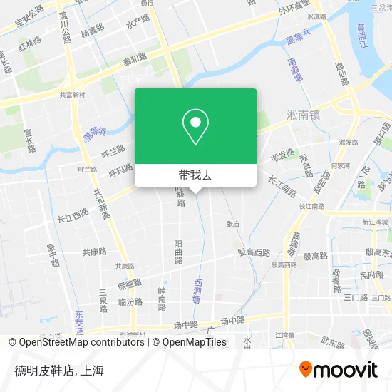 德明皮鞋店地图