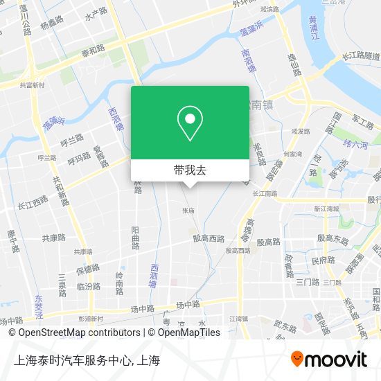 上海泰时汽车服务中心地图